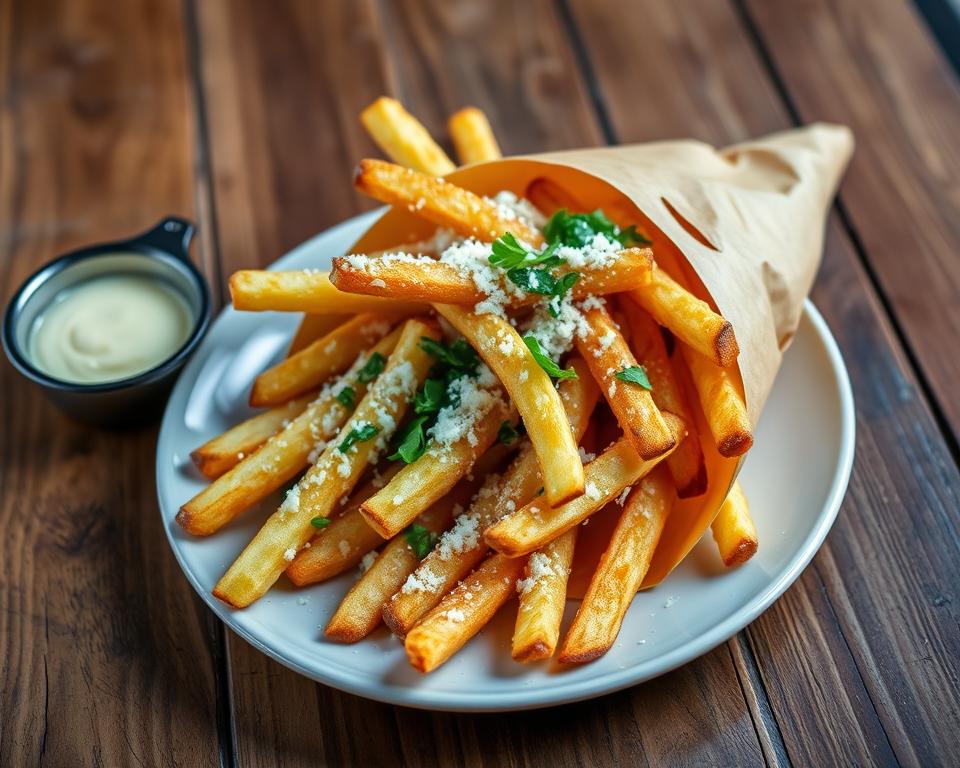 Gourmet Truffle Fries with Parmesan