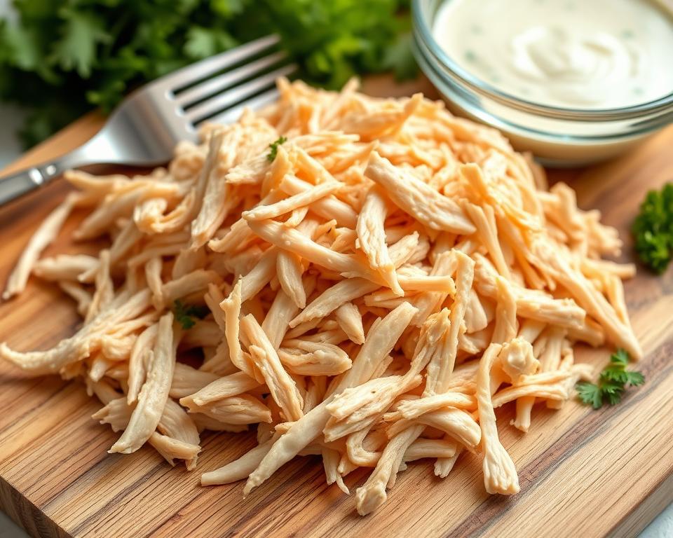 Shredded Chicken Technique