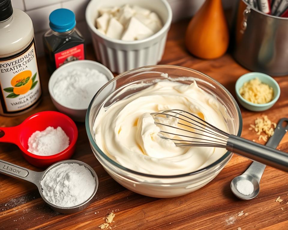 Cream Cheese Filling Preparation