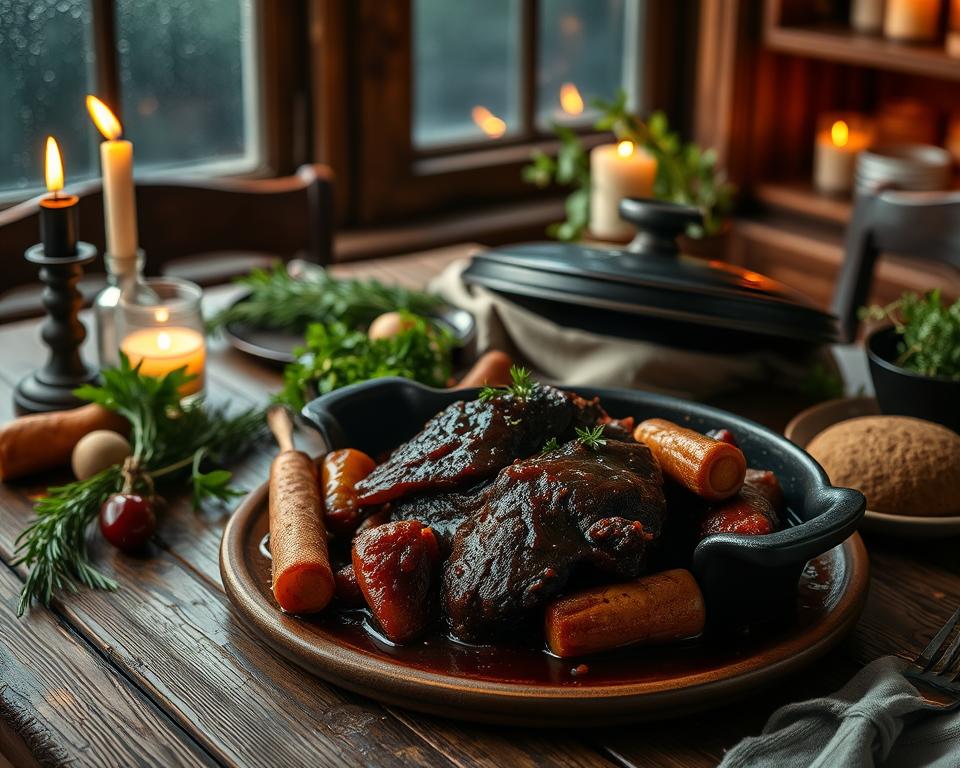 Dark and Stormy Braised Pot Roast