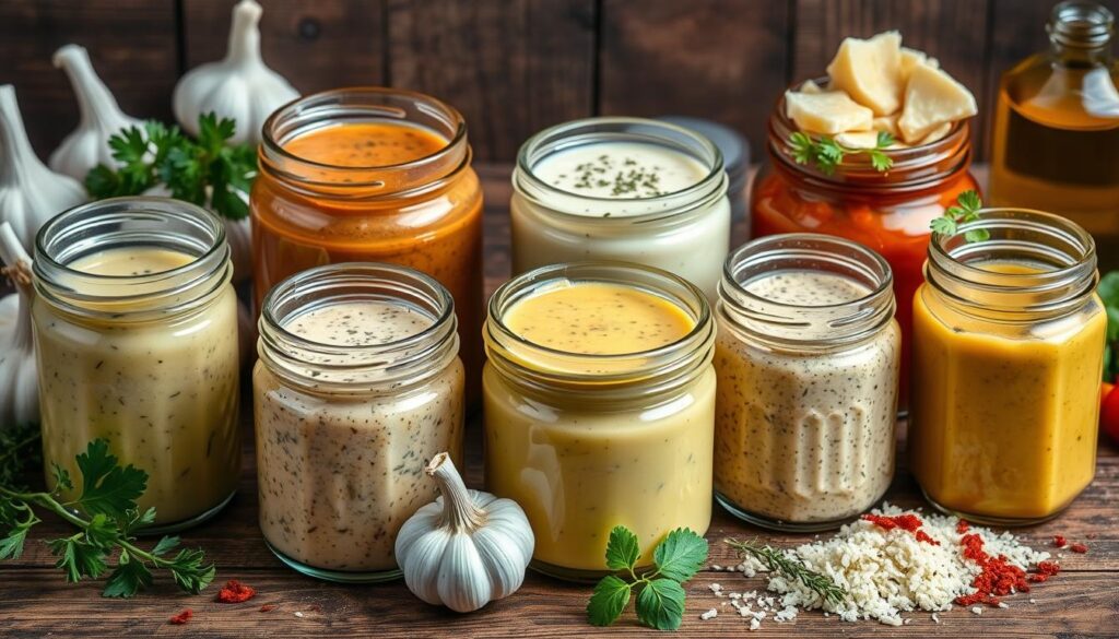 Garlic Parmesan Sauce Varieties