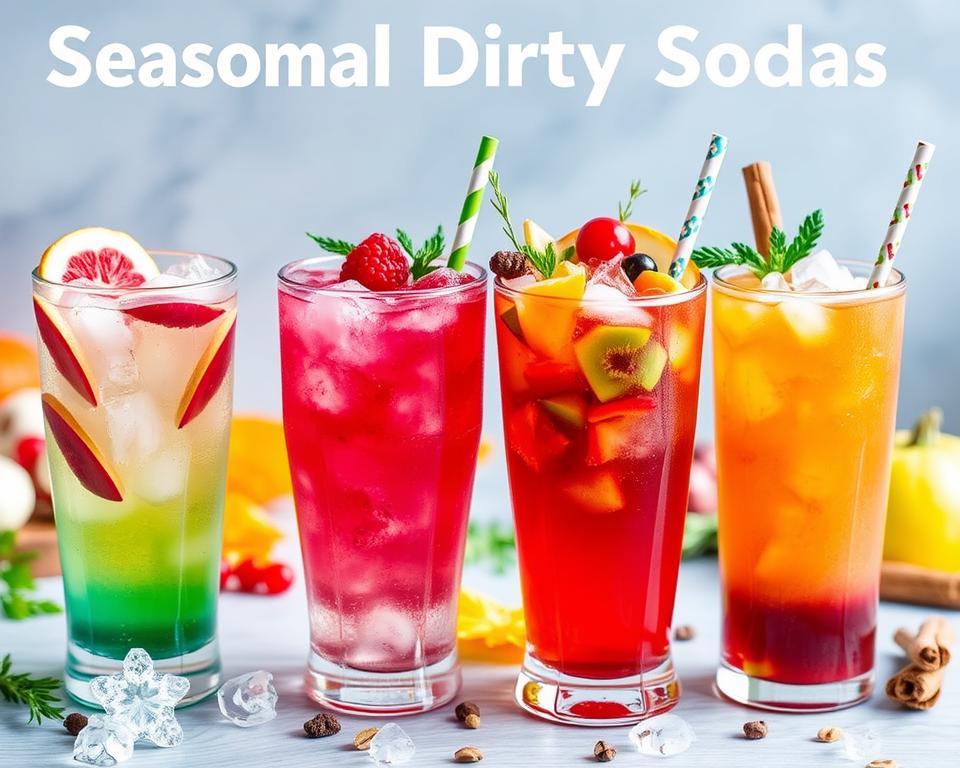 Seasonal Dirty Soda Recipes